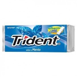 Mondelez Caja Chicle Trident Val U Pack Menta 12C/12P-DespensayMas-Mondelez