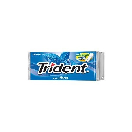 Mondelez Caja Chicle Trident Val U Pack Menta 12C/12P-DespensayMas-Mondelez