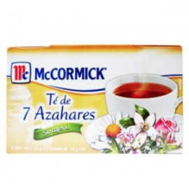 Herdez Media Caja Té 7 Azahares Mccormick 25S/12P-DespensayMas-Herdez