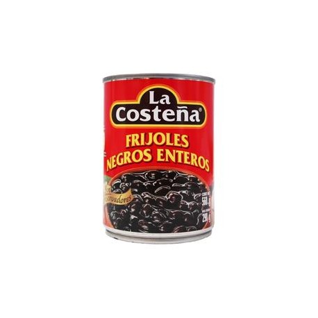 La Costeña Media Caja Frijoles enteros negros 560G/6P-DespensayMas-La Costeña