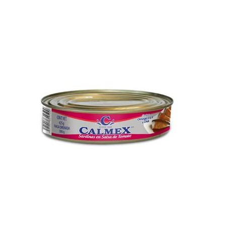 Calmex Media caja sardina en tomate Calmex 425G/12P-DespensayMas-Calmex