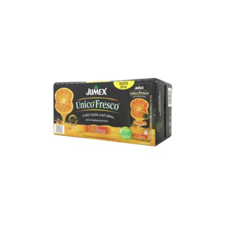 Jumex Jugo de naranja único fresco 24P/200M - KOZ-DespensayMas-Jumex