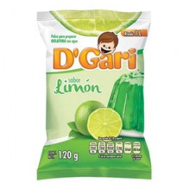 DÂ´Gari Media Caja Gelatina de Limon D´Gari 120G/25P-DespensayMas-DÂ´Gari