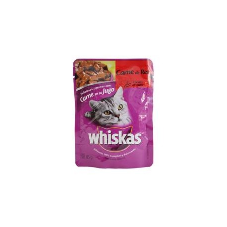 Mars Caja Whiskas Carne de Res 85G/8P-DespensayMas-Mars