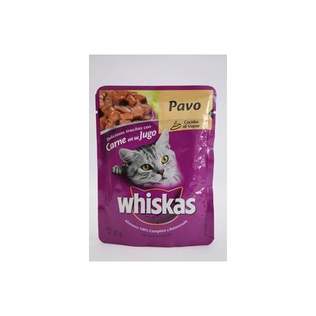 Mars Caja Whiskas Pavo 85G/32p-DespensayMas-Mars