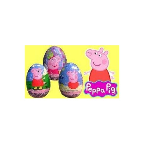 Eone Caja Chocolate Huevo Sorpresa Peppa Pig 16C/6P-DespensayMas-Eone