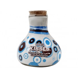 Hersheys Media Caja Chocolate Hersheys Kisses Presentacion Frasco 3F/212G-DespensayMas-Hersheys