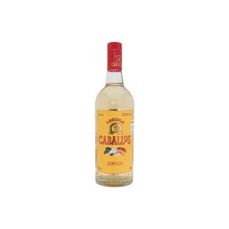 MayoreoTotal Caja Tequila Joven 3 Caballos 12P/940M-DespensayMas-MayoreoTotal