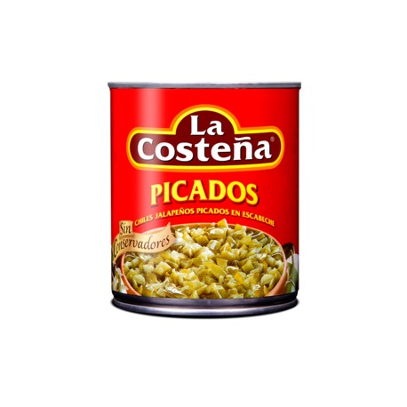 La Costeña Media Caja Chiles Picados 2.8K/3P-DespensayMas-La Costeña