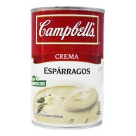 La Costeña Media Caja Sopa Cambells Crema Espárragos 420G/12P-DespensayMas-La Costeña