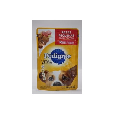 Effem Media Caja Pedigree Razas Pequeñas Res 100G/20P-DespensayMas-Effem