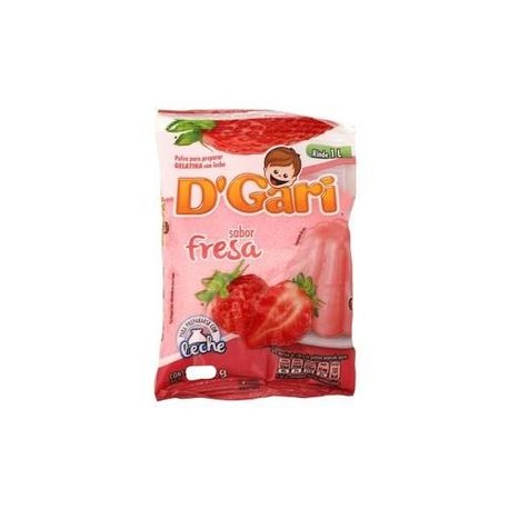 DÂ´Gari Caja Gelatina Fresa Leche 720G/10P-DespensayMas-DÂ´Gari