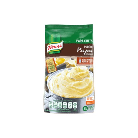 Unilever Media caja puré de papa Knorr  800G/3P-DespensayMas-Unilever