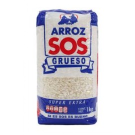 Ipacpa Medio paquete arroz SOS Super Extra 1K/6P-DespensayMas-Ipacpa