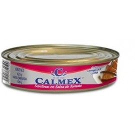 Calmex Media caja sardina en tomate Calmex 425G/12P-DespensayMas-Calmex