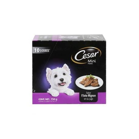 Mars Alimento para Perro Cesar Sabor Filete Mignion 10P/75G - ZK-DespensayMas-Mars