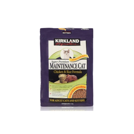 Kirkland Kirkland Signature alimento para gato pollo y arroz 11.3K - KOZ-DespensayMas-Kirkland