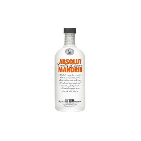 MayoreoTotal Caja Vodka Absolut Mandarina 12P/750M-DespensayMas-MayoreoTotal