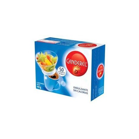 Merisant Caja Endulzante Canderel Azul 12P/50P-DespensayMas-Merisant