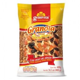 Grupo Vida Medio Paquete Granola Granvita con Frutas 400G/15P-DespensayMas-Grupo Vida