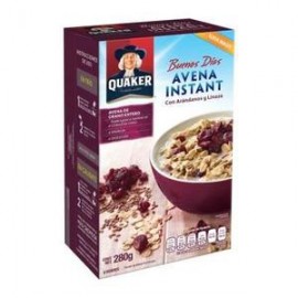 Pepsico Caja avena Quaker instantánea arándanos sin azúcar 35G/120P-DespensayMas-Pepsico