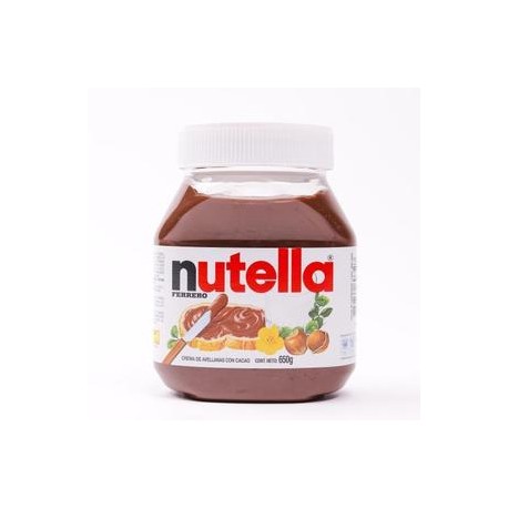 Ferrero Caja Crema de Avellanas Ferrero Nutella 650G/12P-DespensayMas-Ferrero