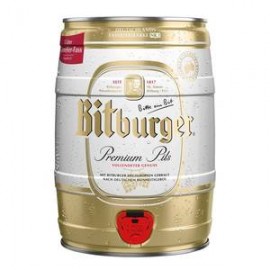 Bitburguer Cerveza Clara Bitburguer 5L  - ZK-DespensayMas-Bitburguer