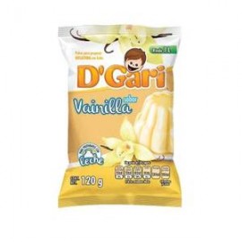 DÂ´Gari Media Caja Gelatina D´Gari Vainilla 120G/25P-DespensayMas-DÂ´Gari