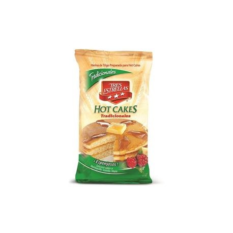 La Moderna Caja Harina para Hot cakes Tradicional Tres Estrellas 1K/10P-DespensayMas-La Moderna