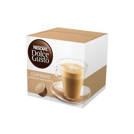 Nestlé Caja café Dolce Gusto Cortado 100.8G/16C/3P-DespensayMas-Nestlé