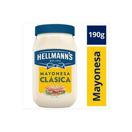 Unilever Caja Mayonesa Hellmans clasica 190G/24P-DespensayMas-Unilever