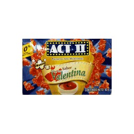 Conagra Caja Palomitas Act II Valentina 80G/3P/12EX-DespensayMas-Conagra