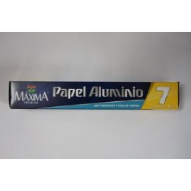 Maxima Caja Papel Aluminio Maxima 7M/24/14MI-DespensayMas-Maxima