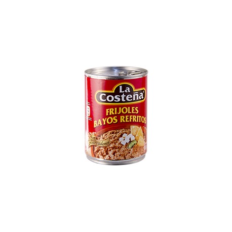 La Costeña Caja Frijol Bayo Refrito 820G/12P-DespensayMas-La Costeña