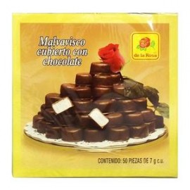 MayoreoTotal Caja bombón de corazon con chocolate La Rosa 20C/50P-DespensayMas-MayoreoTotal