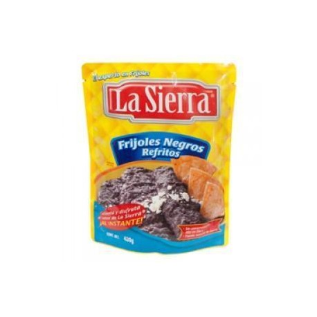 Sabormex Caja Frijol Negro Pounch Sierra 220G/24P-DespensayMas-Sabormex