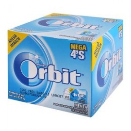 Mondelez Caja Chicle Orbit 4S Menta 24C/40P-DespensayMas-Mondelez