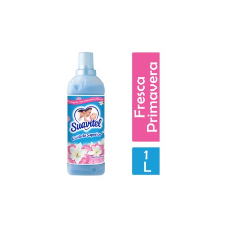 Colgate Palmolive Caja Suavizante Suavitel Primaveral 1L/12P-DespensayMas-Colgate Palmolive