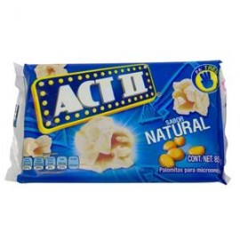 Conagra Caja Palomitas Act II Naturales 80 G/14P/6EX-DespensayMas-Conagra