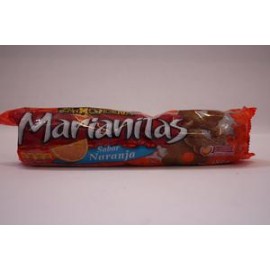 La Moderna Caja Galletas Marianitas Naranja 185G/20P-DespensayMas-La Moderna