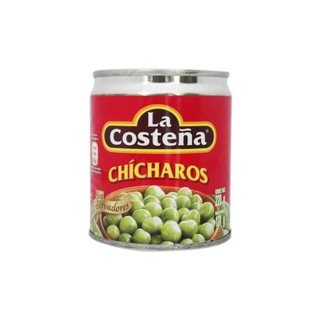 La Costeña Media Caja Chicharos Naturales 220G/12P-DespensayMas-La Costeña