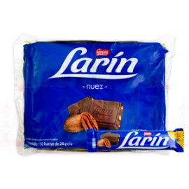 Nestlé Caja Chocolate Nestlé Larin Nuez 30EX/10P/24G-DespensayMas-Nestlé