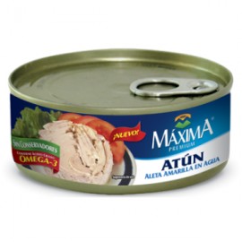 Maxima Media caja atún en agua 140G/12P-DespensayMas-Maxima