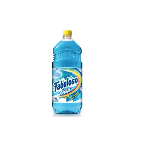 Colgate Palmolive Media Caja Limpiador Fabuloso Mar Fresco 1L/ 6P-DespensayMas-Colgate Palmolive