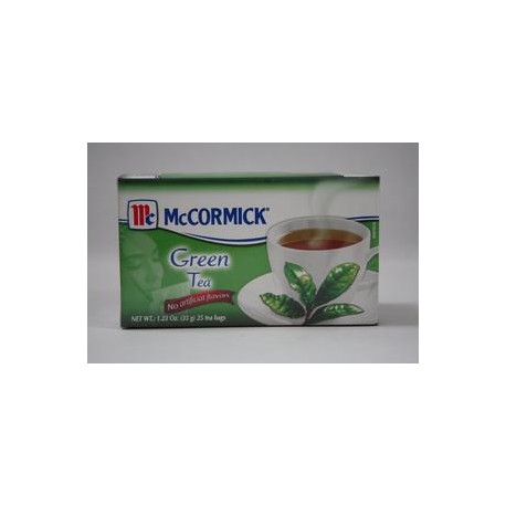 Herdez Caja Té Verde McCormick 25S/24P-DespensayMas-Herdez