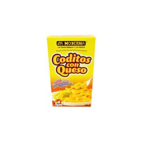 La Moderna Media Caja Sopa Codo con Queso 200G/10P-DespensayMas-La Moderna