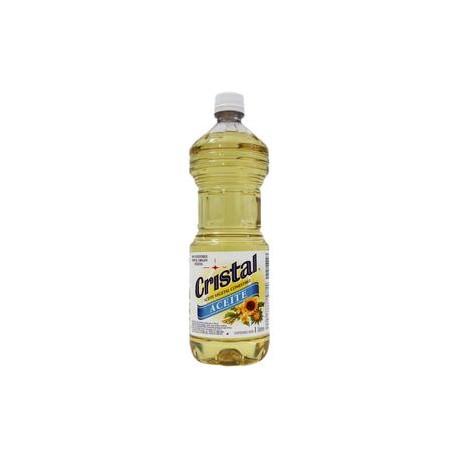 Aceites, Grasas y Derivados Media caja de aceite Cristal 1L/6P-DespensayMas-Aceites, Grasas y Derivados