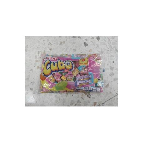 MayoreoTotal Caja Chicle surtido cubo La Rosa 20C/100P-DespensayMas-MayoreoTotal