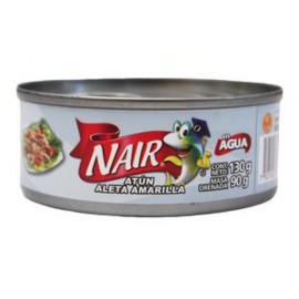 Herdez Media caja atún en agua Nair 130G/12P-DespensayMas-Herdez