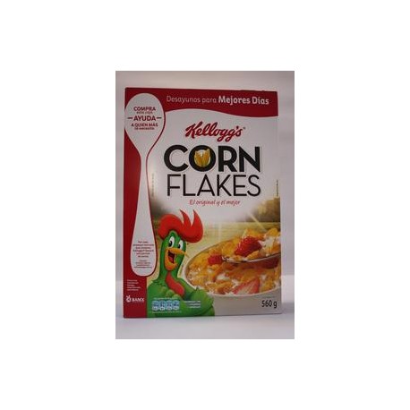 Kelloggs Media Caja Cereal Corn Flakes 530G/5P-DespensayMas-Kelloggs